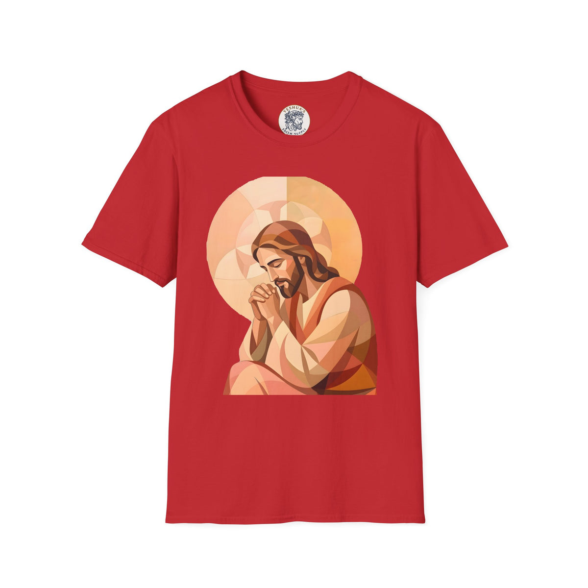 Praying Jesus T‑Shirt — Christian Faith Graphic Tee