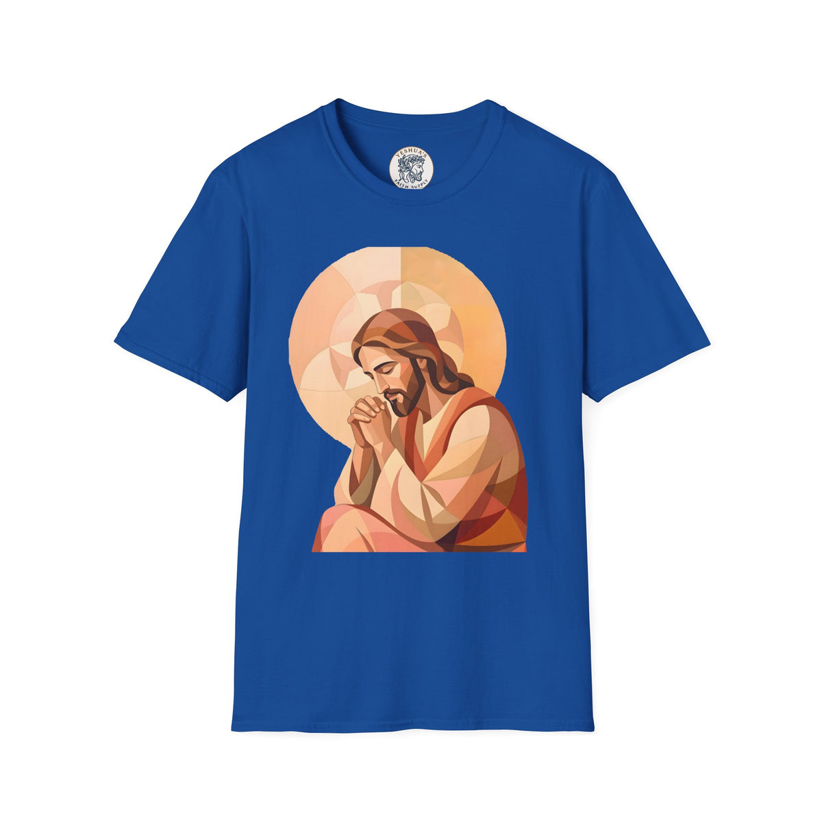 Praying Jesus T‑Shirt — Christian Faith Graphic Tee