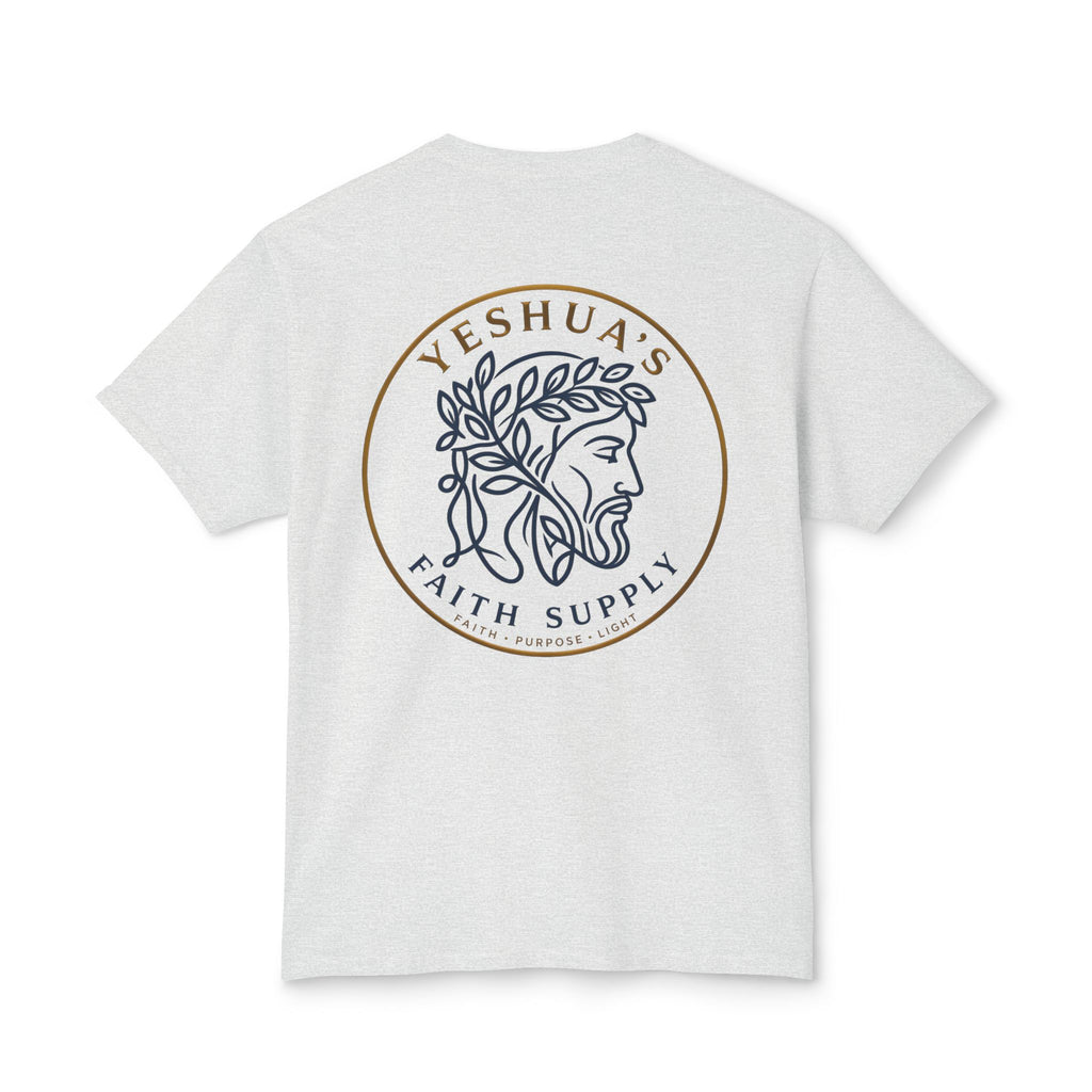 Yeshua’s Faith Supply T‑Shirt — Minimal Jesus Line Art Tee