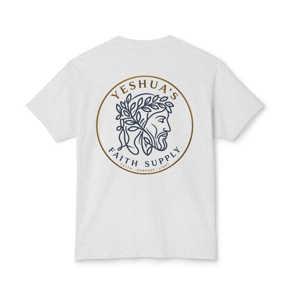 Yeshua’s Faith Supply T‑Shirt — Minimal Jesus Line Art Tee