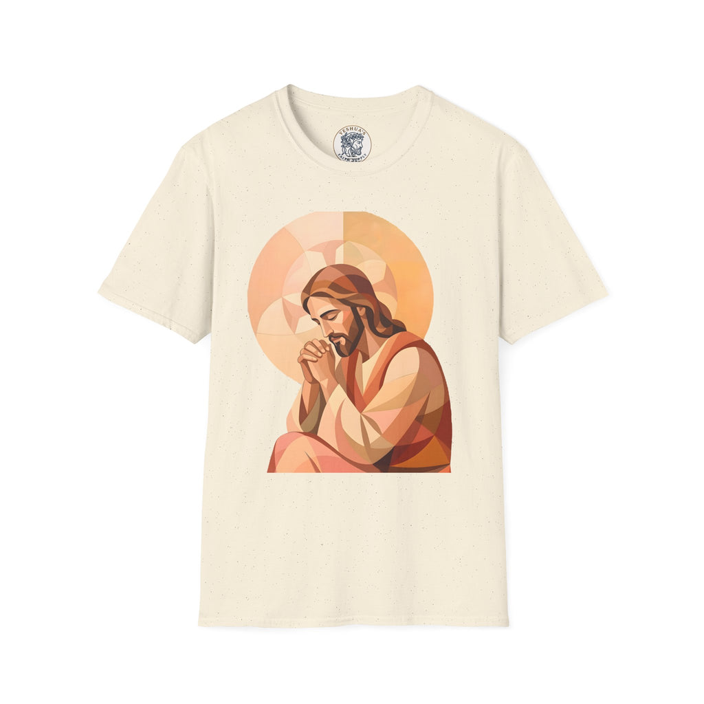 Praying Jesus T‑Shirt — Christian Faith Graphic Tee