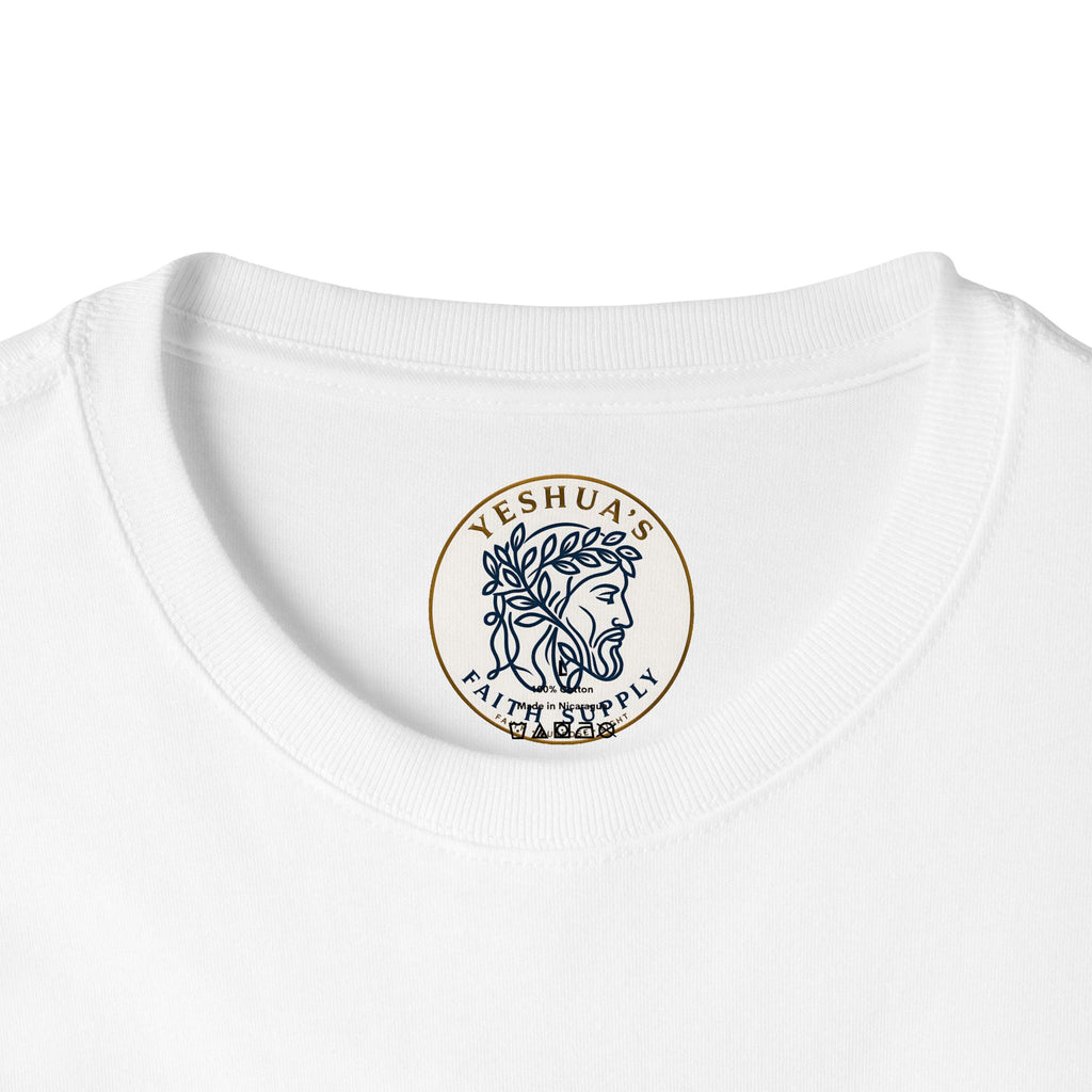 Jesus Praying Graphic Tee — Christian Faith Shirt
