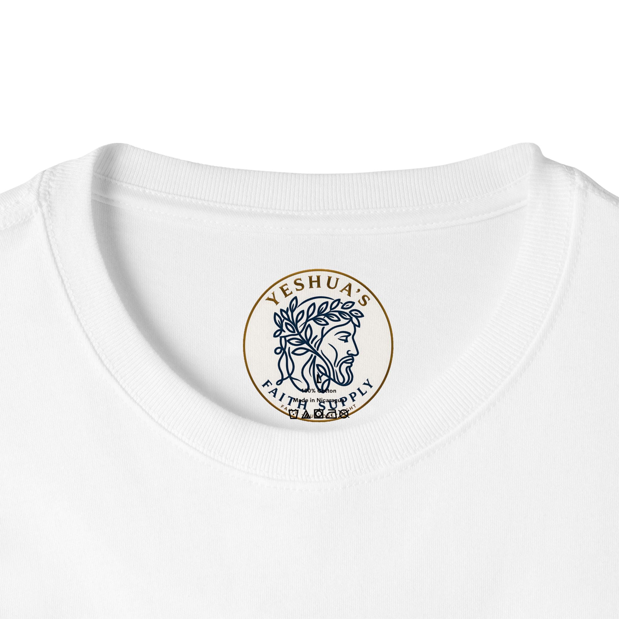 Jesus Praying Graphic Tee — Christian Faith Shirt