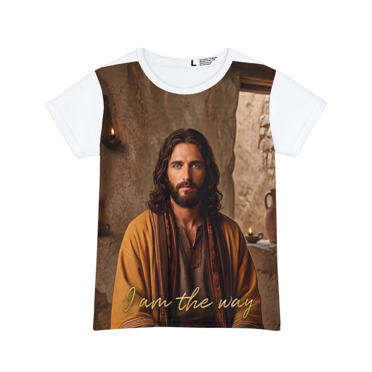 Jesus 'I Am The Way' Women's Short Sleeve Shirt - Faith Graphic Tee