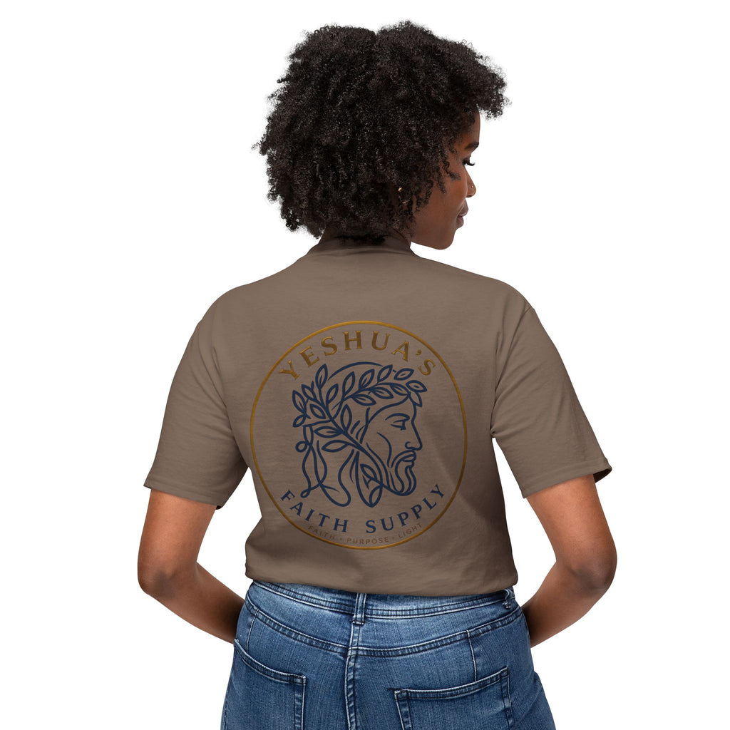 Yeshua’s Faith Supply T‑Shirt — Minimal Jesus Line Art Tee