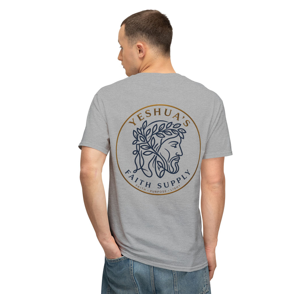 Yeshua’s Faith Supply T‑Shirt — Minimal Jesus Line Art Tee