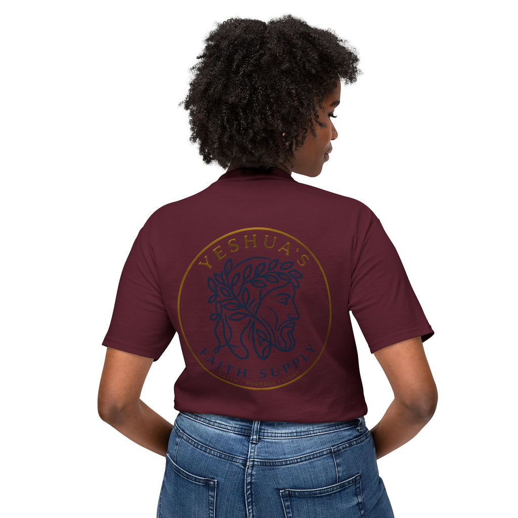 Yeshua’s Faith Supply T‑Shirt — Minimal Jesus Line Art Tee