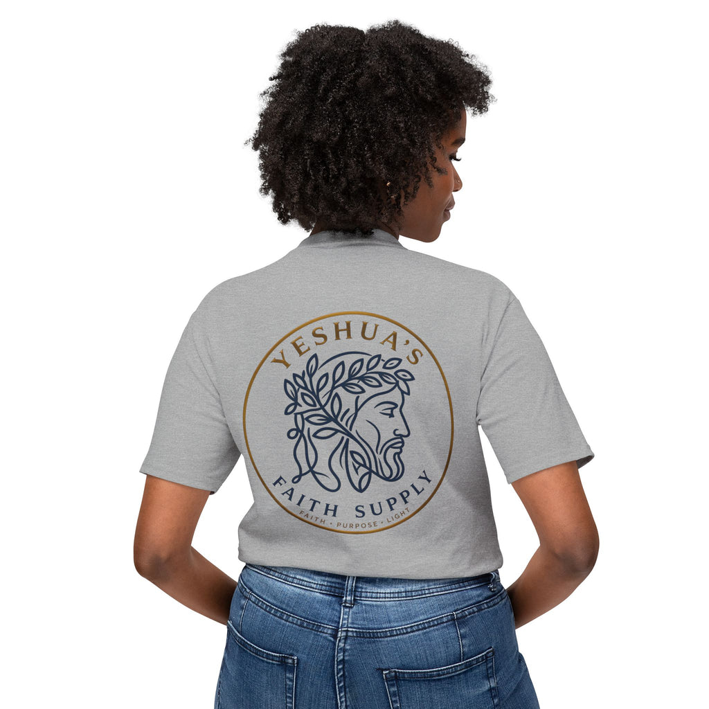Yeshua’s Faith Supply T‑Shirt — Minimal Jesus Line Art Tee