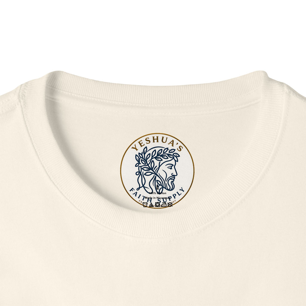 Jesus Praying Graphic Tee — Christian Faith Shirt
