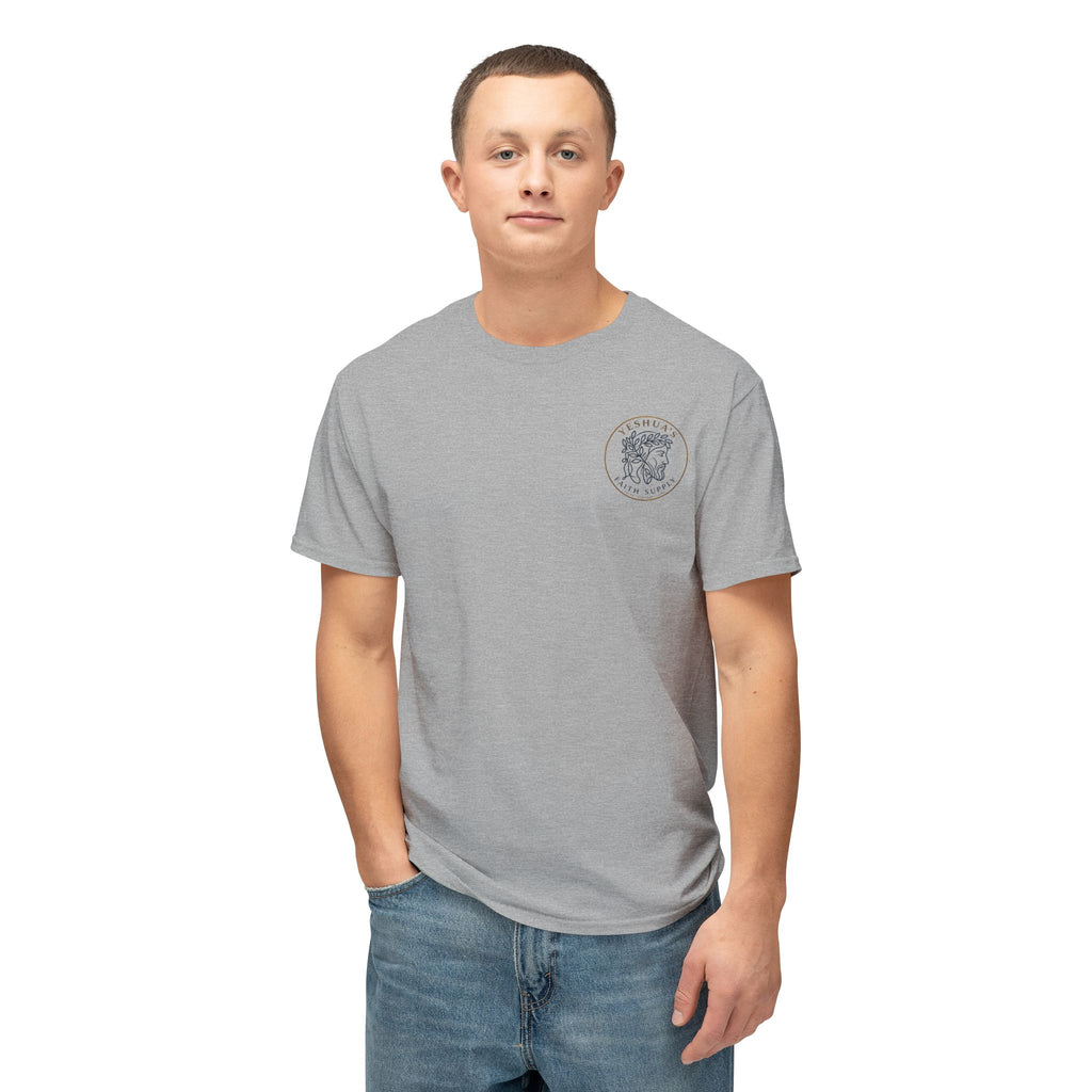 Yeshua’s Faith Supply T‑Shirt — Minimal Jesus Line Art Tee