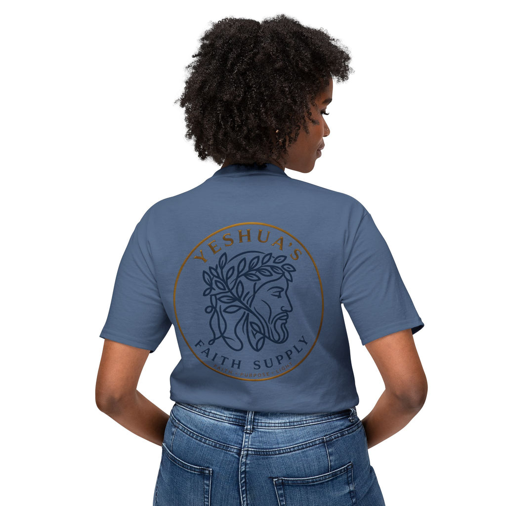 Yeshua’s Faith Supply T‑Shirt — Minimal Jesus Line Art Tee