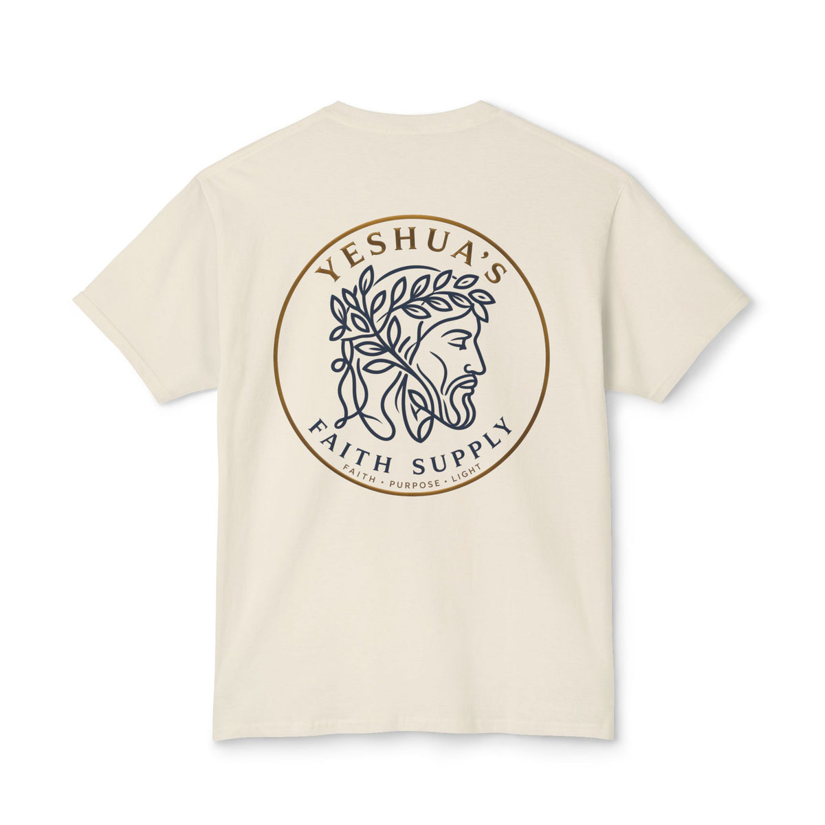 Yeshua’s Faith Supply T‑Shirt — Minimal Jesus Line Art Tee