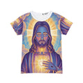Sacred Heart Jesus Christ Women's Tee — All‑Over Print Spiritual Shirt