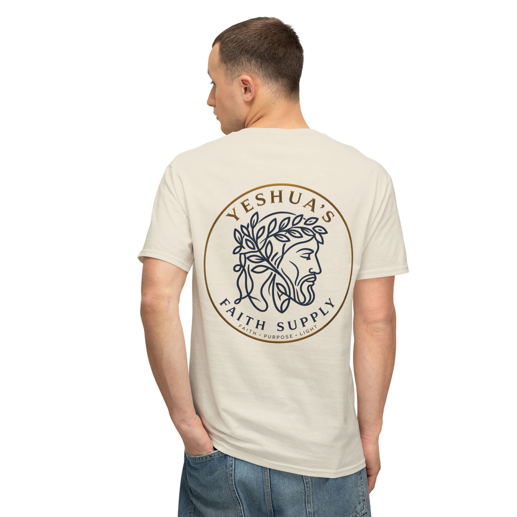 Yeshua’s Faith Supply T‑Shirt — Minimal Jesus Line Art Tee