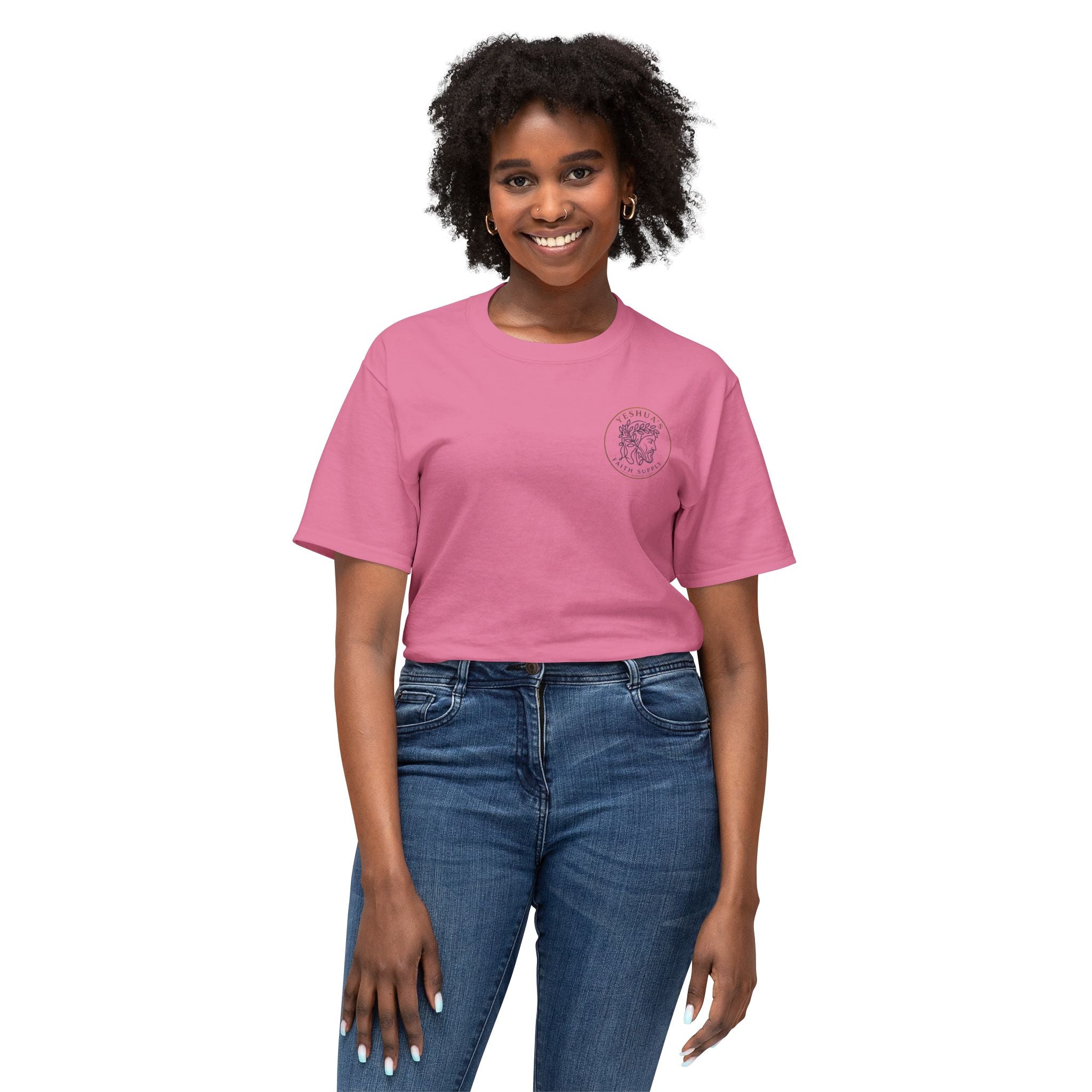 Yeshua’s Faith Supply T‑Shirt — Minimal Jesus Line Art Tee