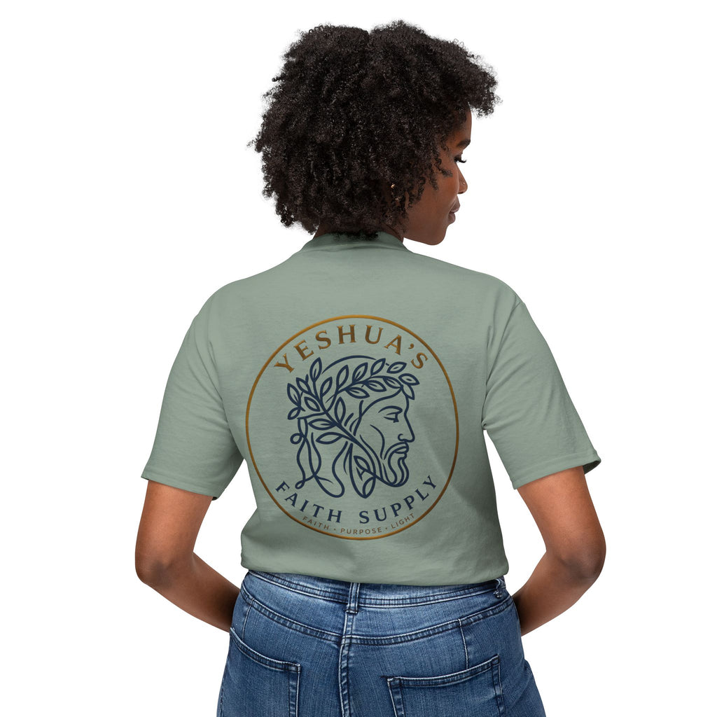 Yeshua’s Faith Supply T‑Shirt — Minimal Jesus Line Art Tee