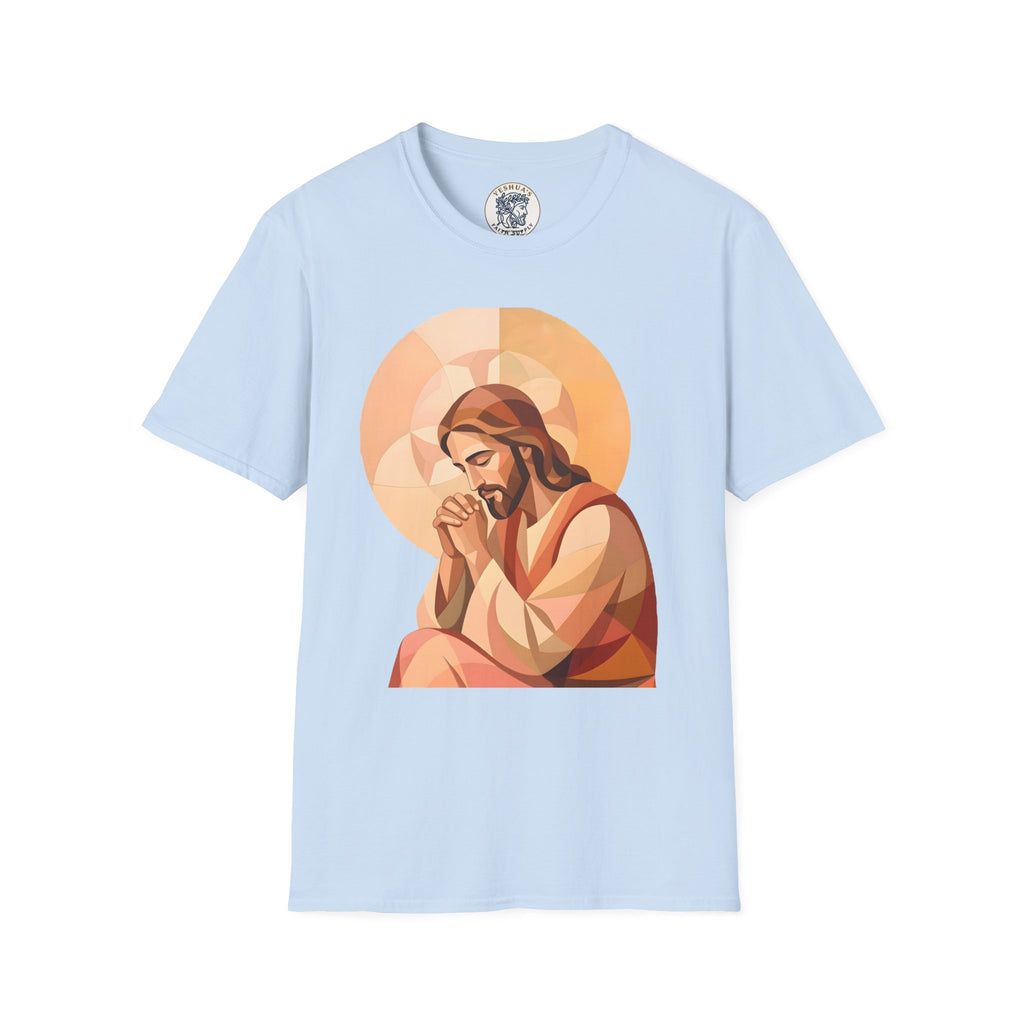 Praying Jesus T‑Shirt — Christian Faith Graphic Tee