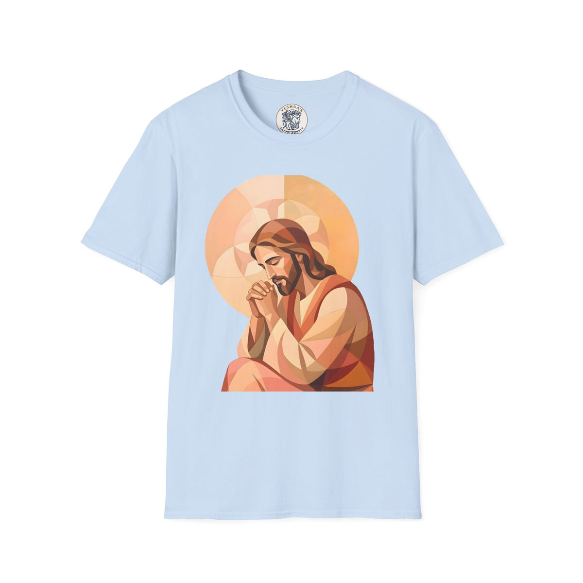 Praying Jesus T‑Shirt — Christian Faith Graphic Tee