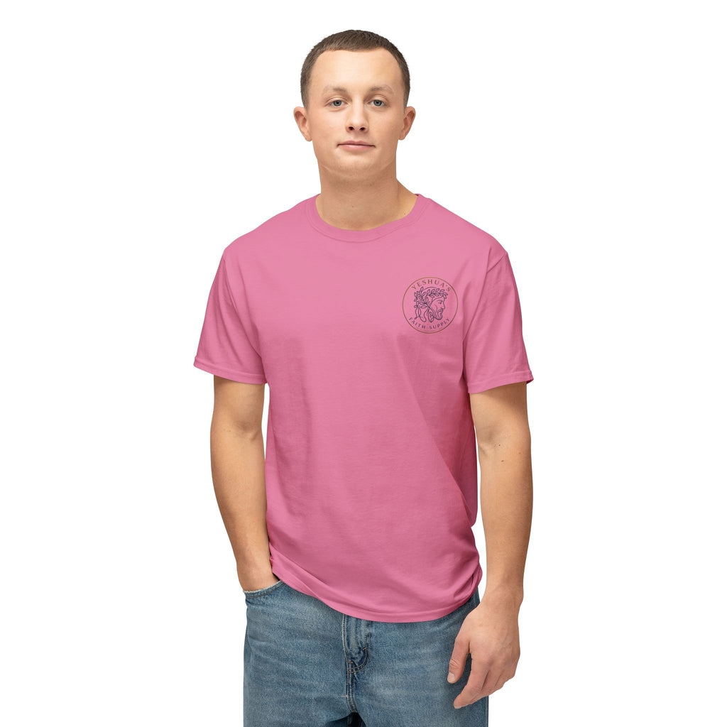 Yeshua’s Faith Supply T‑Shirt — Minimal Jesus Line Art Tee