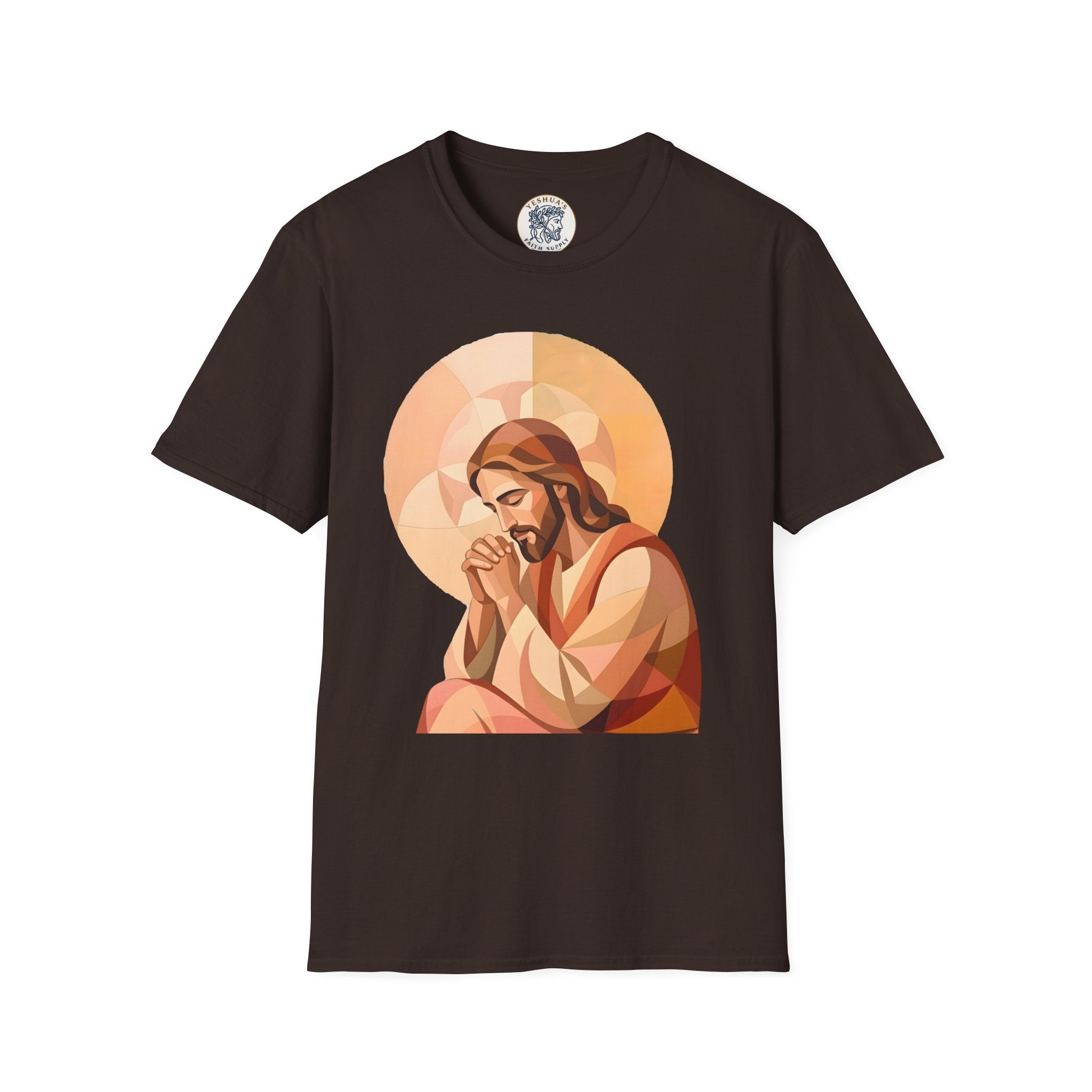 Praying Jesus T‑Shirt — Christian Faith Graphic Tee