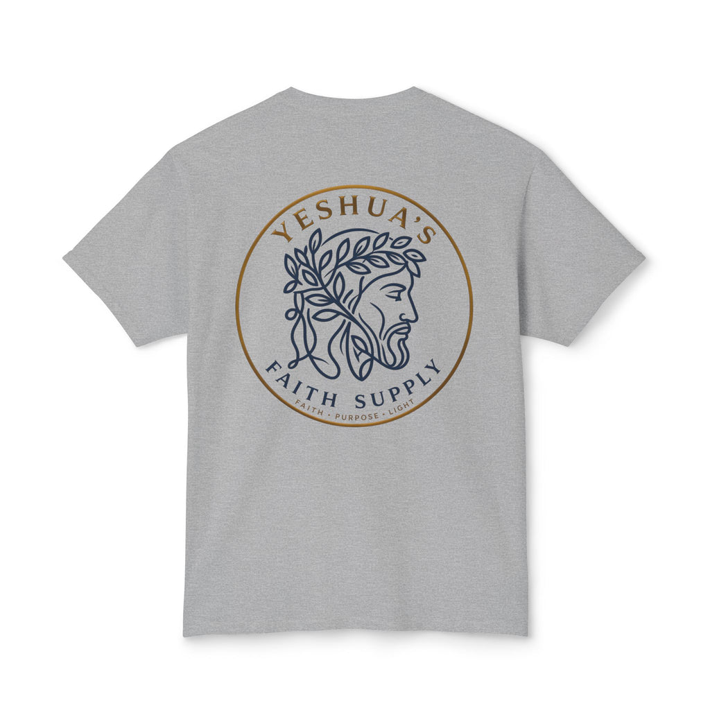 Yeshua’s Faith Supply T‑Shirt — Minimal Jesus Line Art Tee