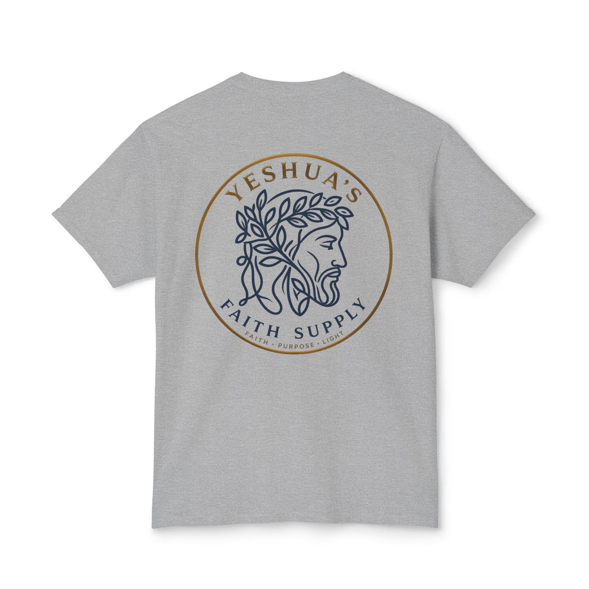 Yeshua’s Faith Supply T‑Shirt — Minimal Jesus Line Art Tee