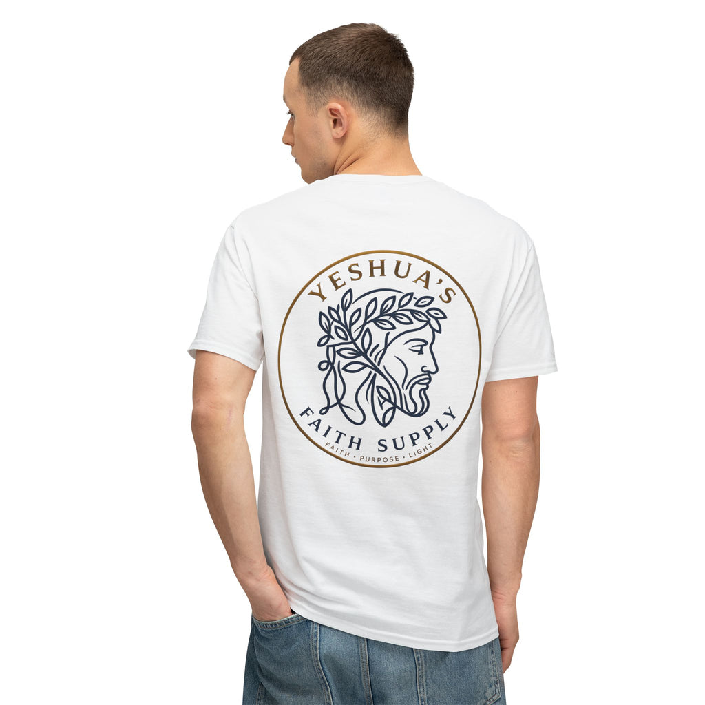 Yeshua’s Faith Supply T‑Shirt — Minimal Jesus Line Art Tee