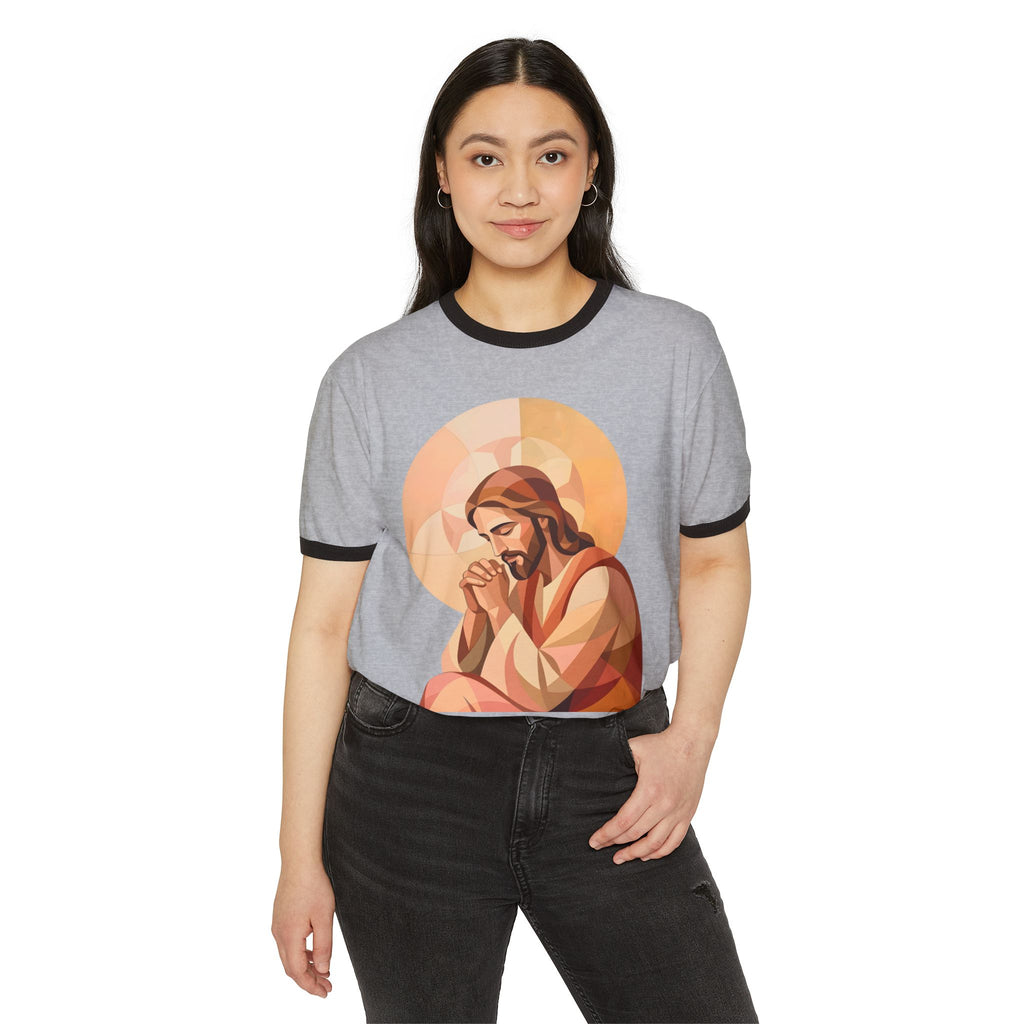 Sacred Heart Ringer T-Shirt