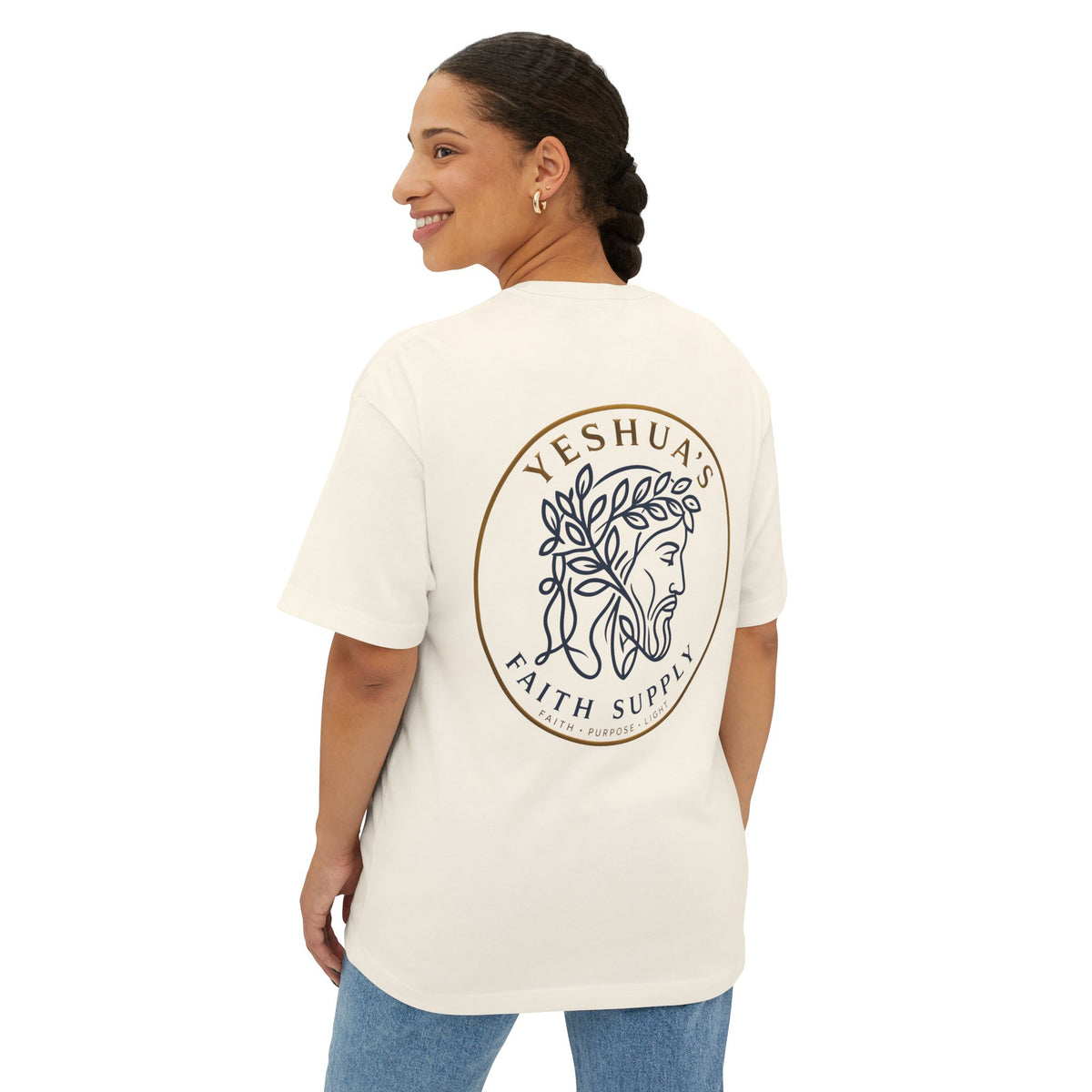 Yeshuas Faith Supply —  Boxy tee