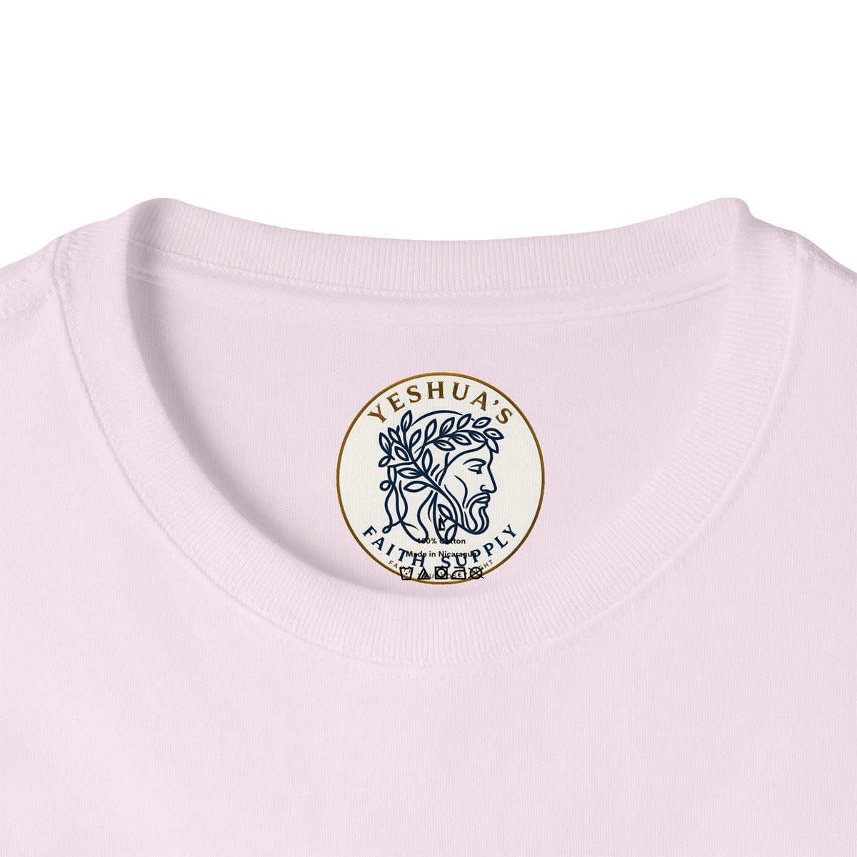 Jesus Praying Graphic Tee — Christian Faith Shirt