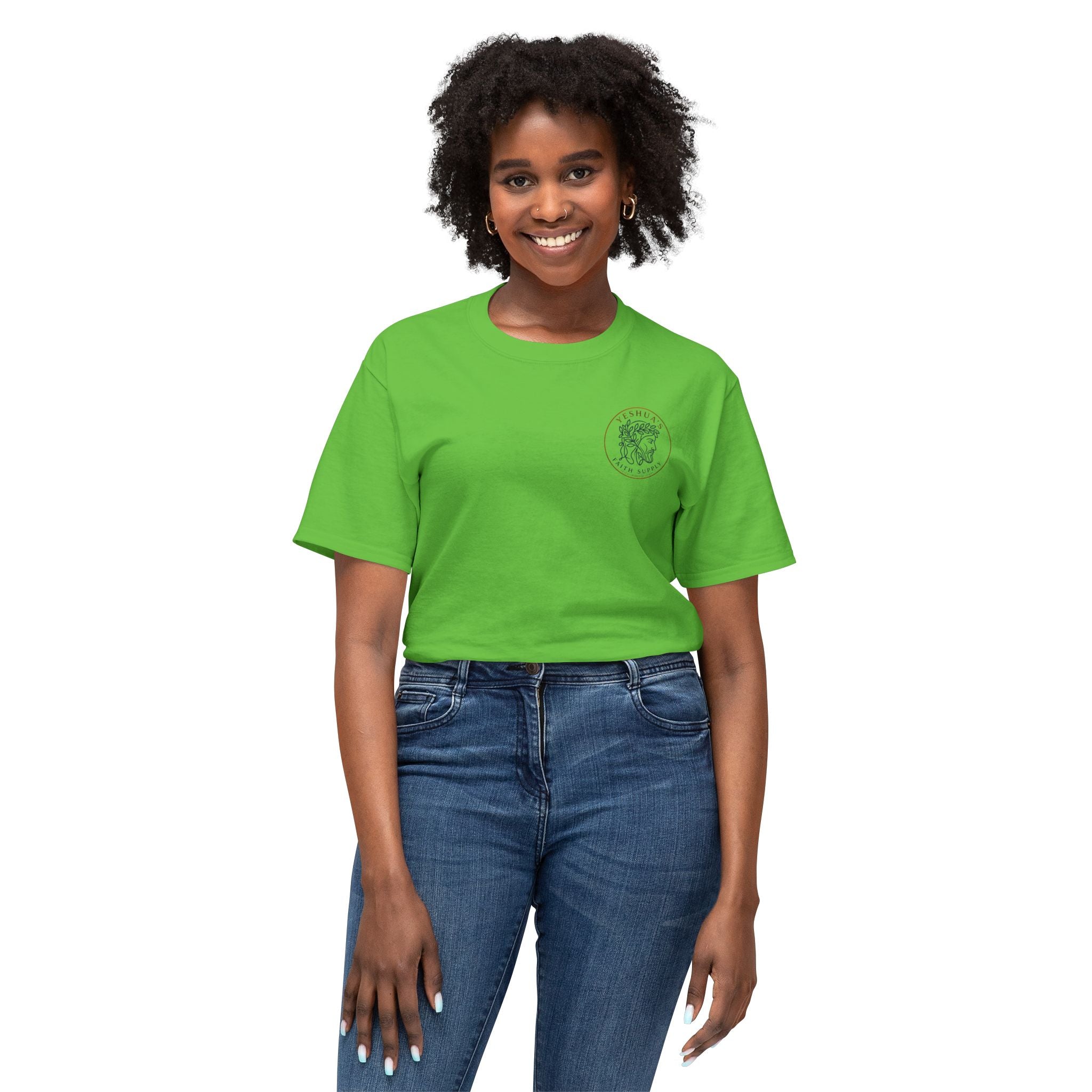 Yeshua’s Faith Supply T‑Shirt — Minimal Jesus Line Art Tee