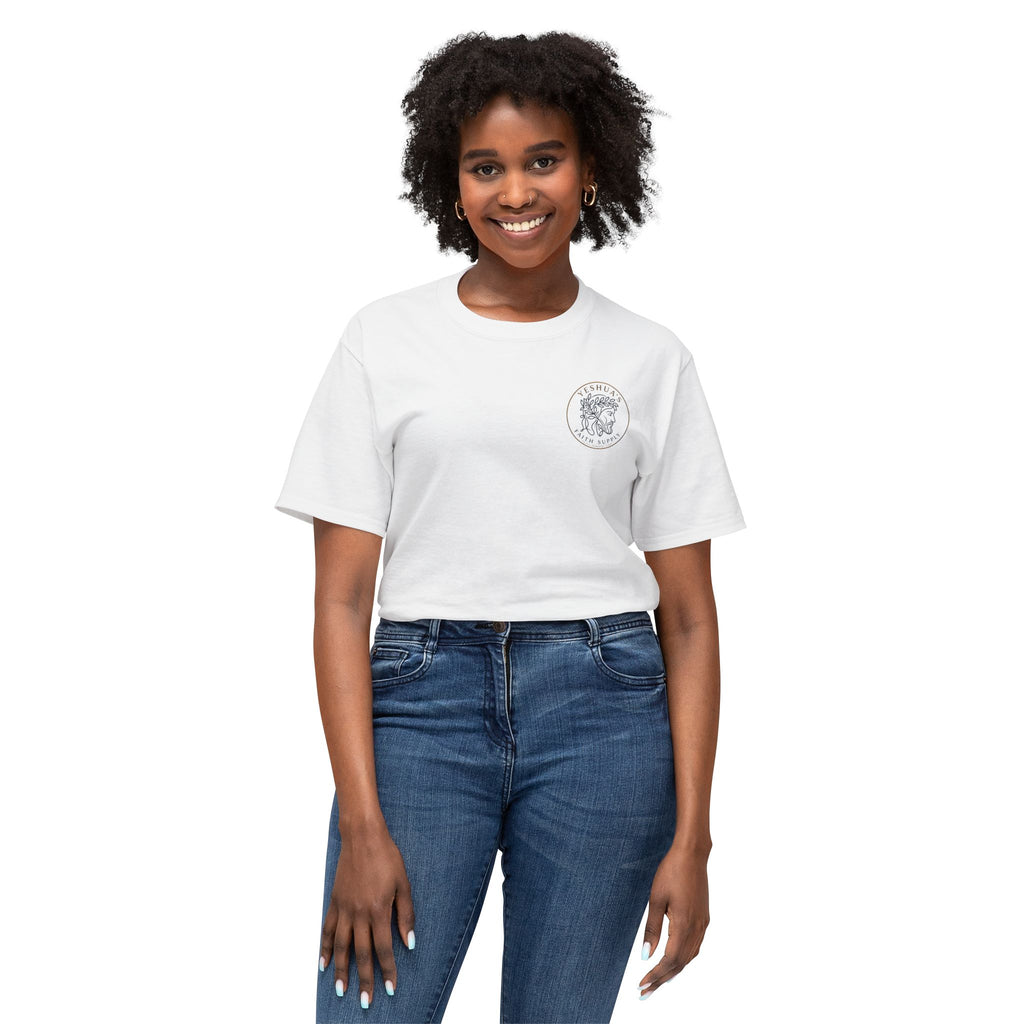 Yeshua’s Faith Supply T‑Shirt — Minimal Jesus Line Art Tee